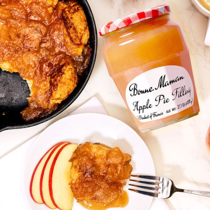 Apple Pie Skillet Biscuits Bonne Maman USA apple-pie-skillet-biscuits-bonne-maman-usa