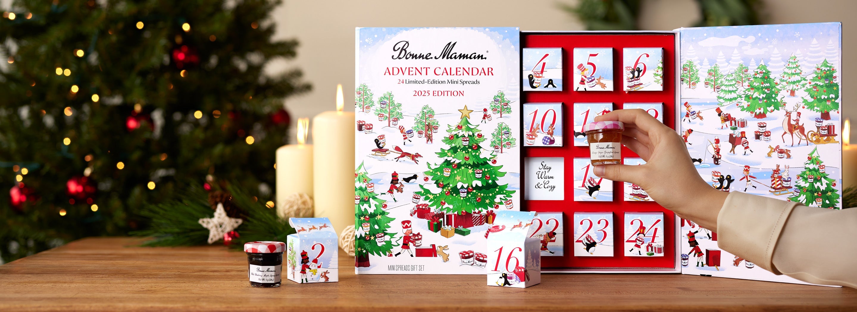 Bonne Maman Advent Calendar 2027 1 Limited Edition Advent Calendar Bonne Maman USA