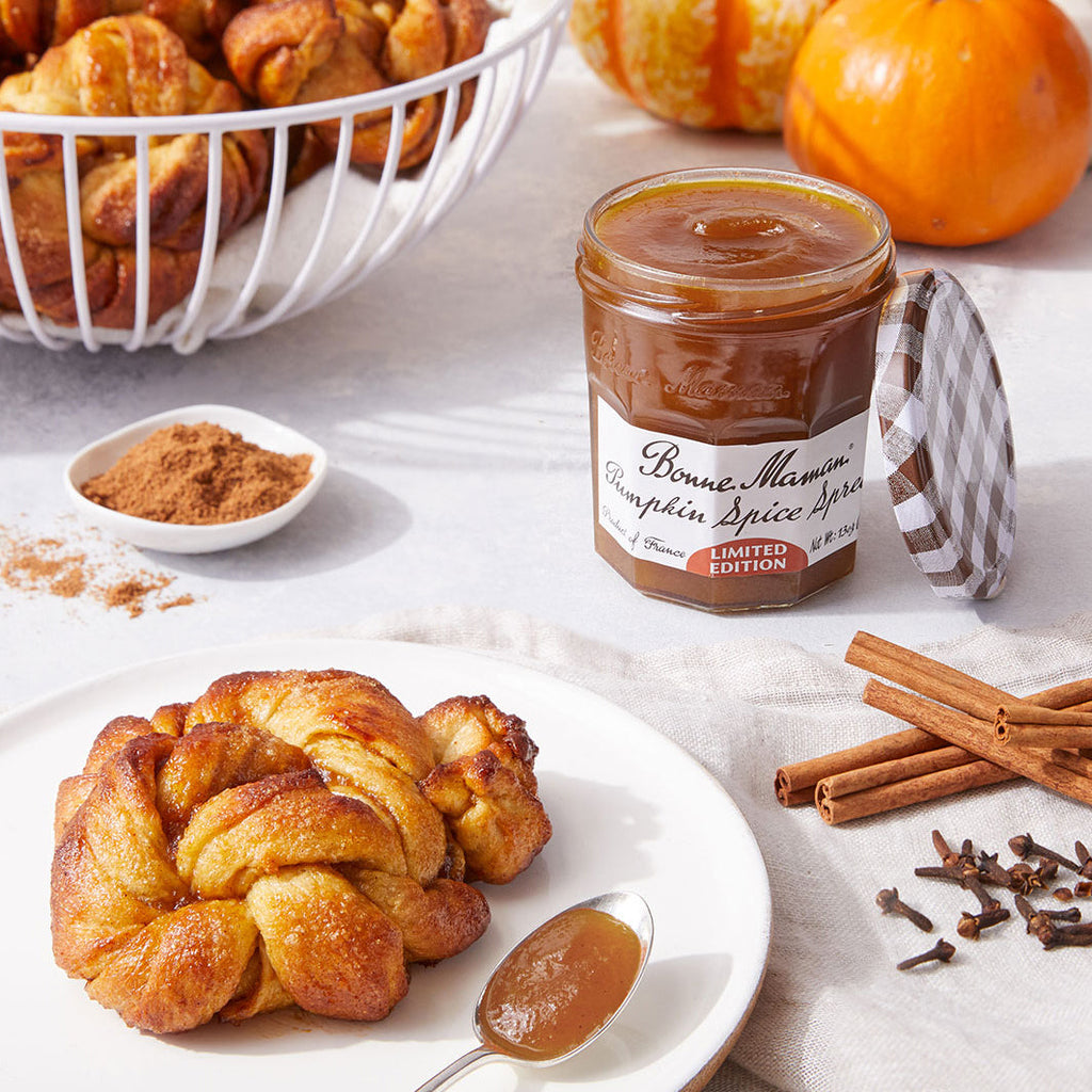 パウダー Pumpkin Spice Spread Twists Bonne Maman USA