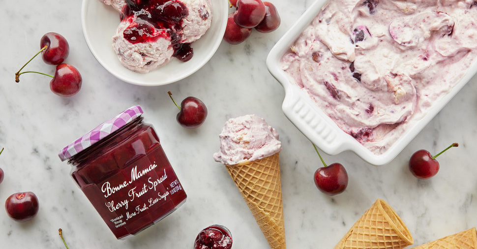 Cherry Pie FroYo Bonne Maman USA