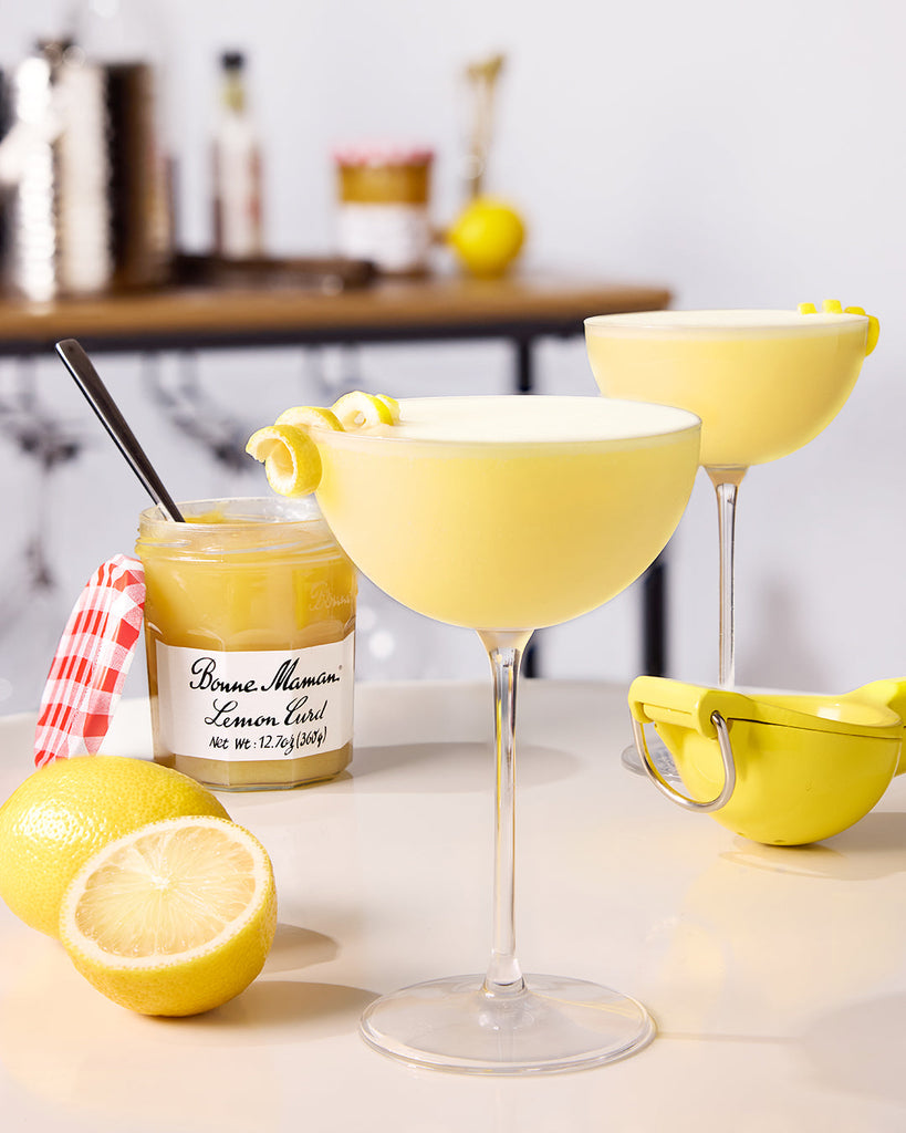 ★ツインズママ★カシー　Lemon Morning mist 180ml Bonne_Maman_Lemon_Curd_Fizz_Dr