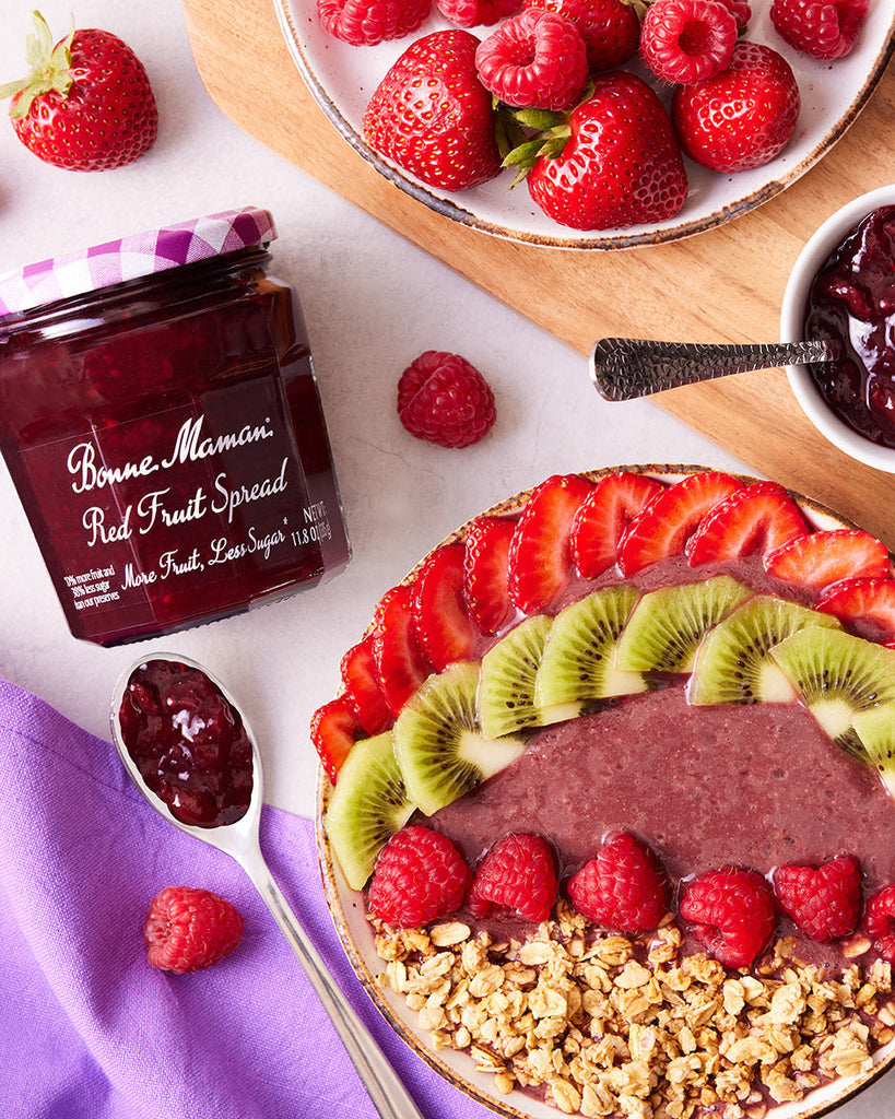 【最終値下げ】ジェーンマープル　Berries meet cherriesバッグ Red Fruit Acaí Energy Smoothie Bowl Bonne Maman USA
