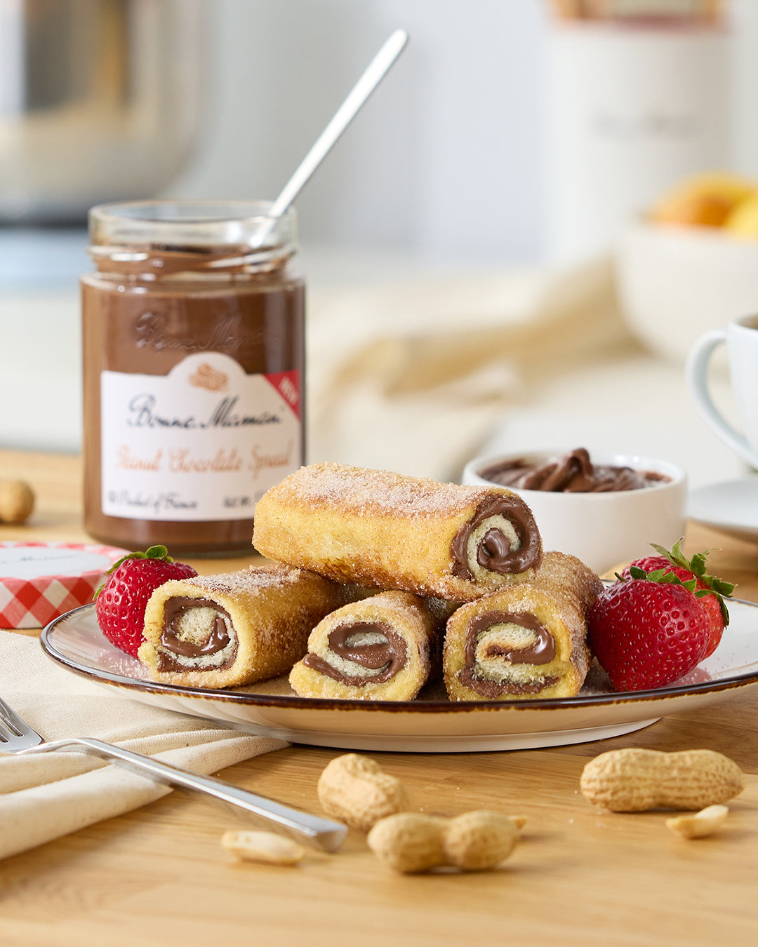 French Toast Roll-Ups Bonne Maman USA