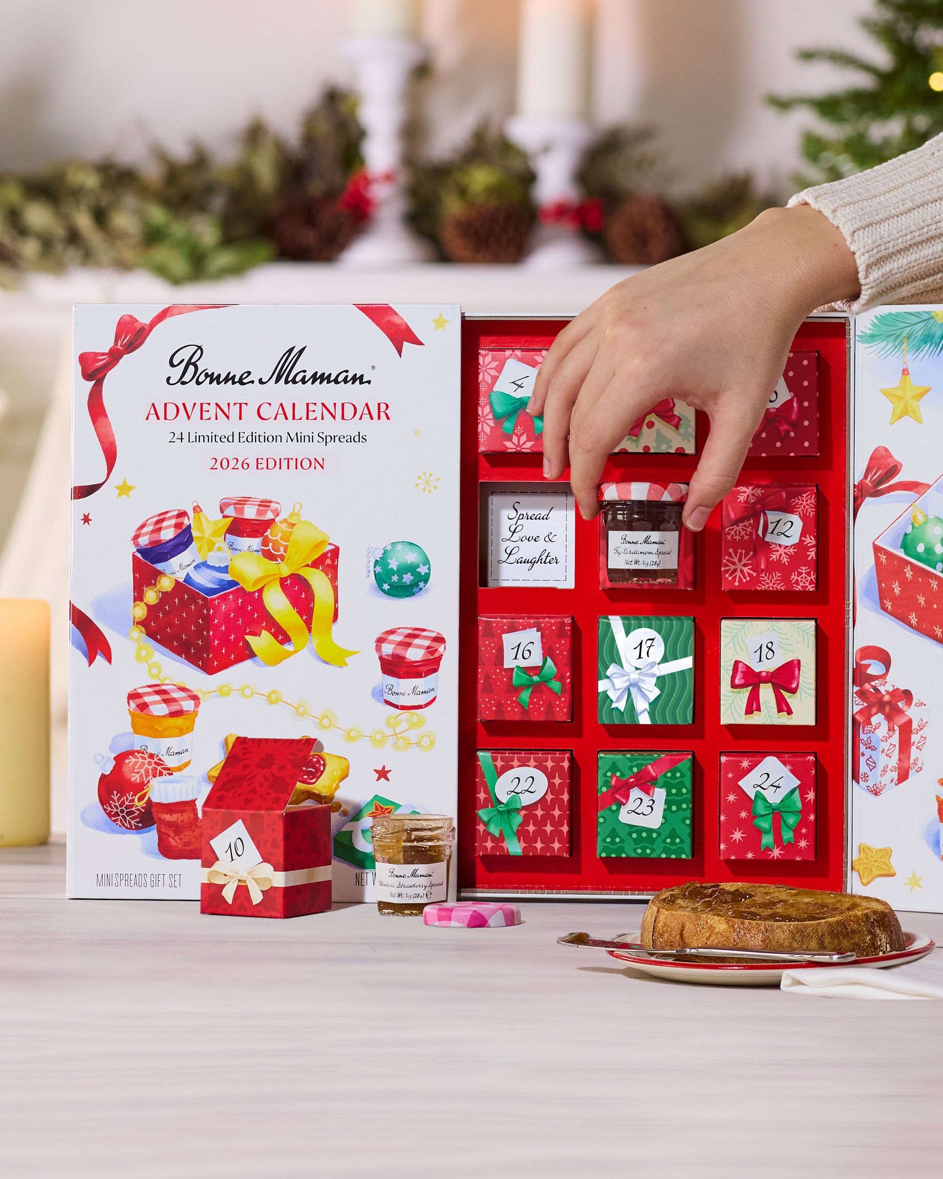 New 2026 Limited Edition Advent Calendar Bonne Maman USA