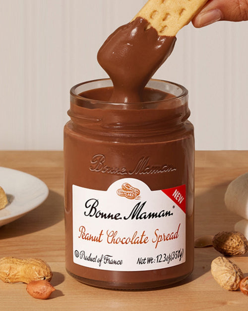 Peanut Chocolate Spread 12.3 oz - Bonne Maman USA - 3