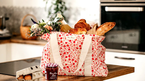 Love Notes' Gift Set & Tote Bag Bonne Maman USA Love Notes' Gift Set & Tote Bag Bonne Maman USA