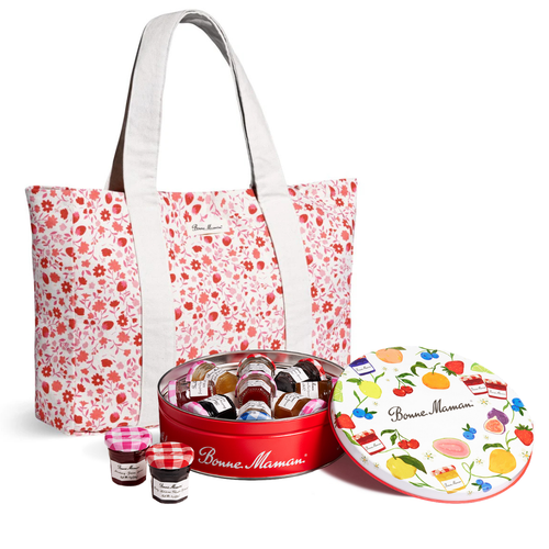 Limited Edition Gift Tin & Tote Bag - Bonne Maman USA - 1