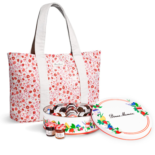 Sampler Gift Tin & Tote Bag - Bonne Maman USA - 1
