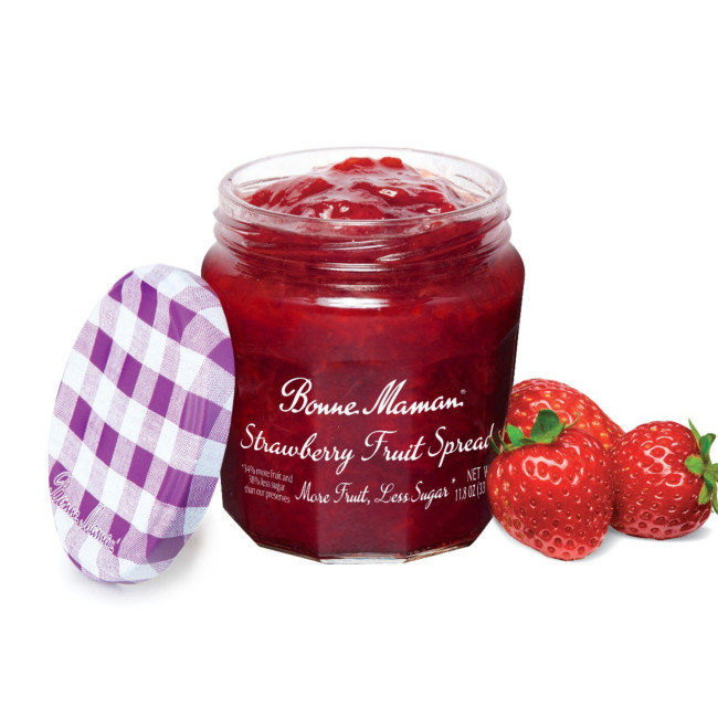 Bonne Maman Strawberry Jam, 750 mL