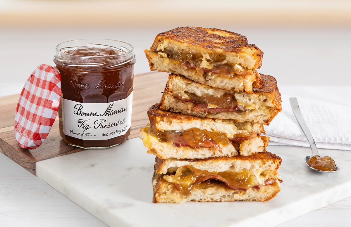 Bacon Jam Grilled Cheese • A Simple Pantry