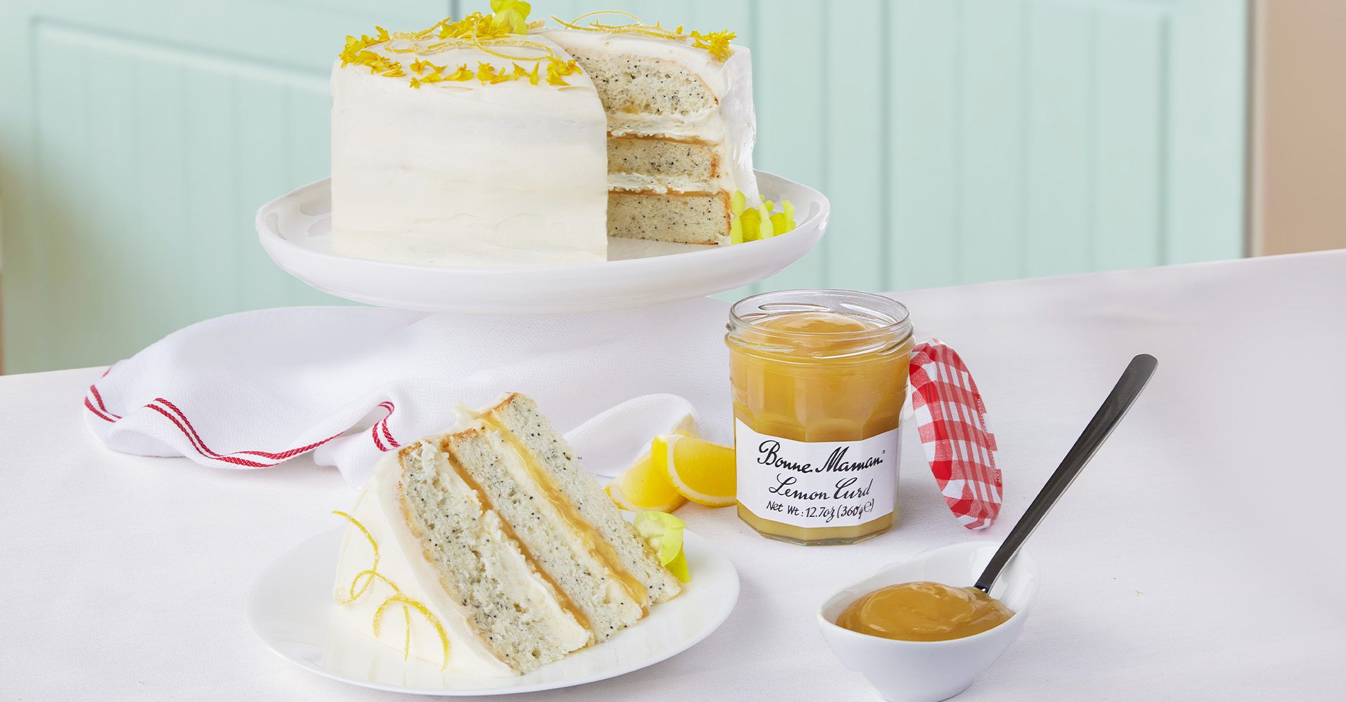Lemon & Poppy Seed Cake Recipe | Waitrose & Partners