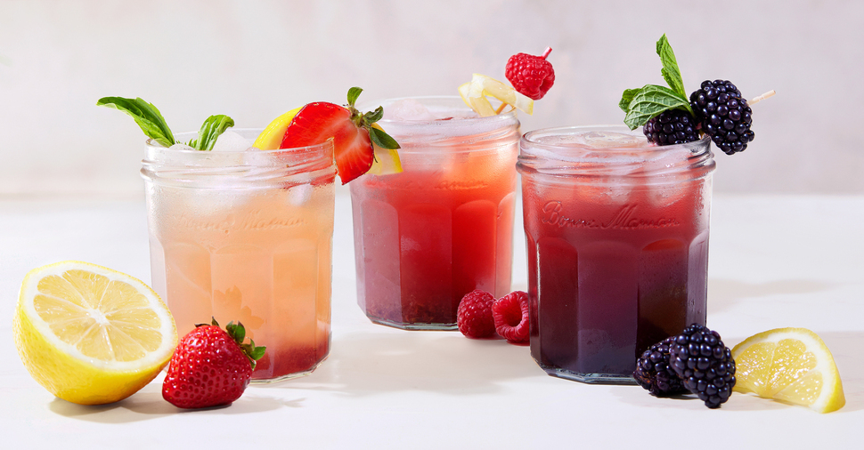 Strawberry, Raspberry & Blackberry Lemonade