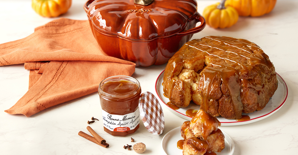 Pumpkin Pull-Apart Bread