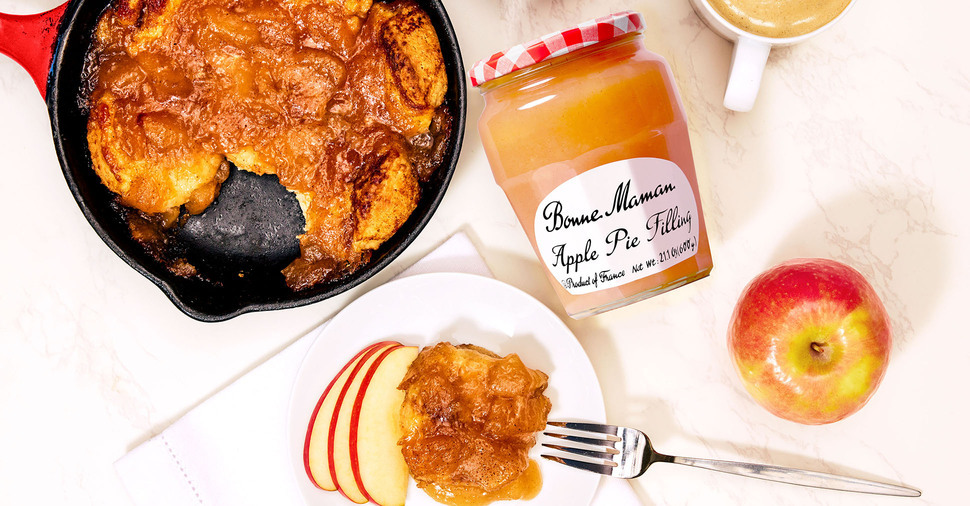 Skillet Apple Pie Biscuits