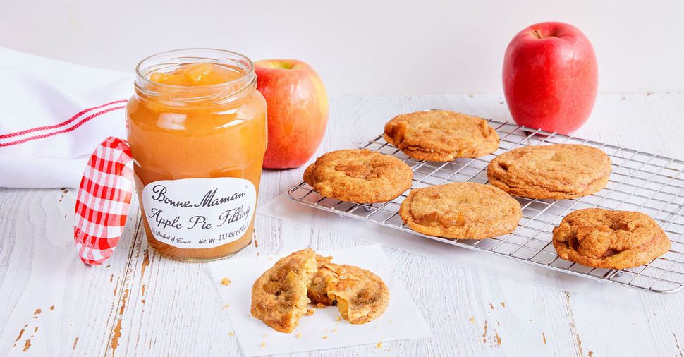 Caramel Apple Pie Cookies